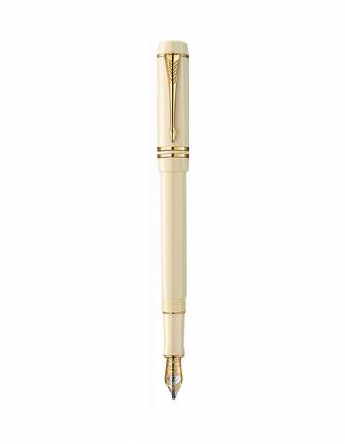 Bút máy Parker Duofold International Ivory GT FP