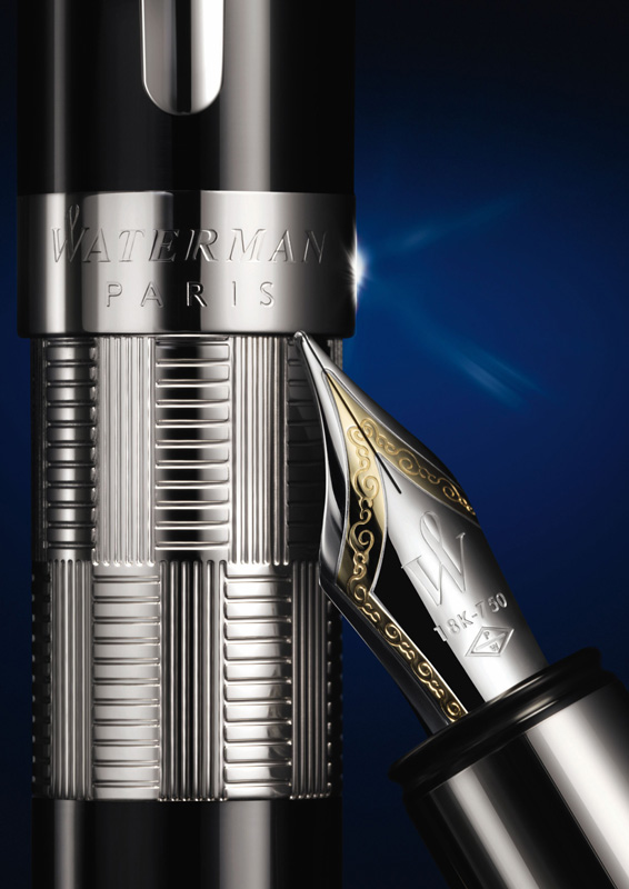 Bút máy Waterman Elegance Black CT FP