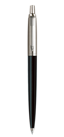 Viết bi Parker Jotter vỏ nhựa đen cài trắng