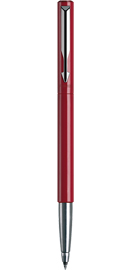 Viết lông bi Parker Vector vỏ nhựa đỏ cài trắng