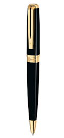 Bút bi Waterman Exception Slim Black GT BP