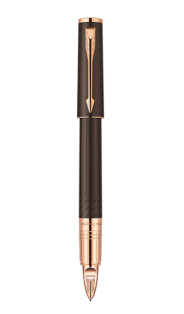 Bút lông bi Parker Ingenuity S Brown Rubber F Black