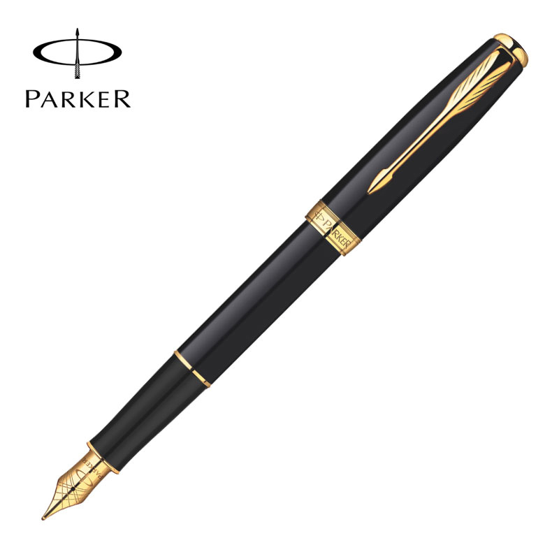 Bút máy Parker Sonnet 07 Matte Black CT / GT FP