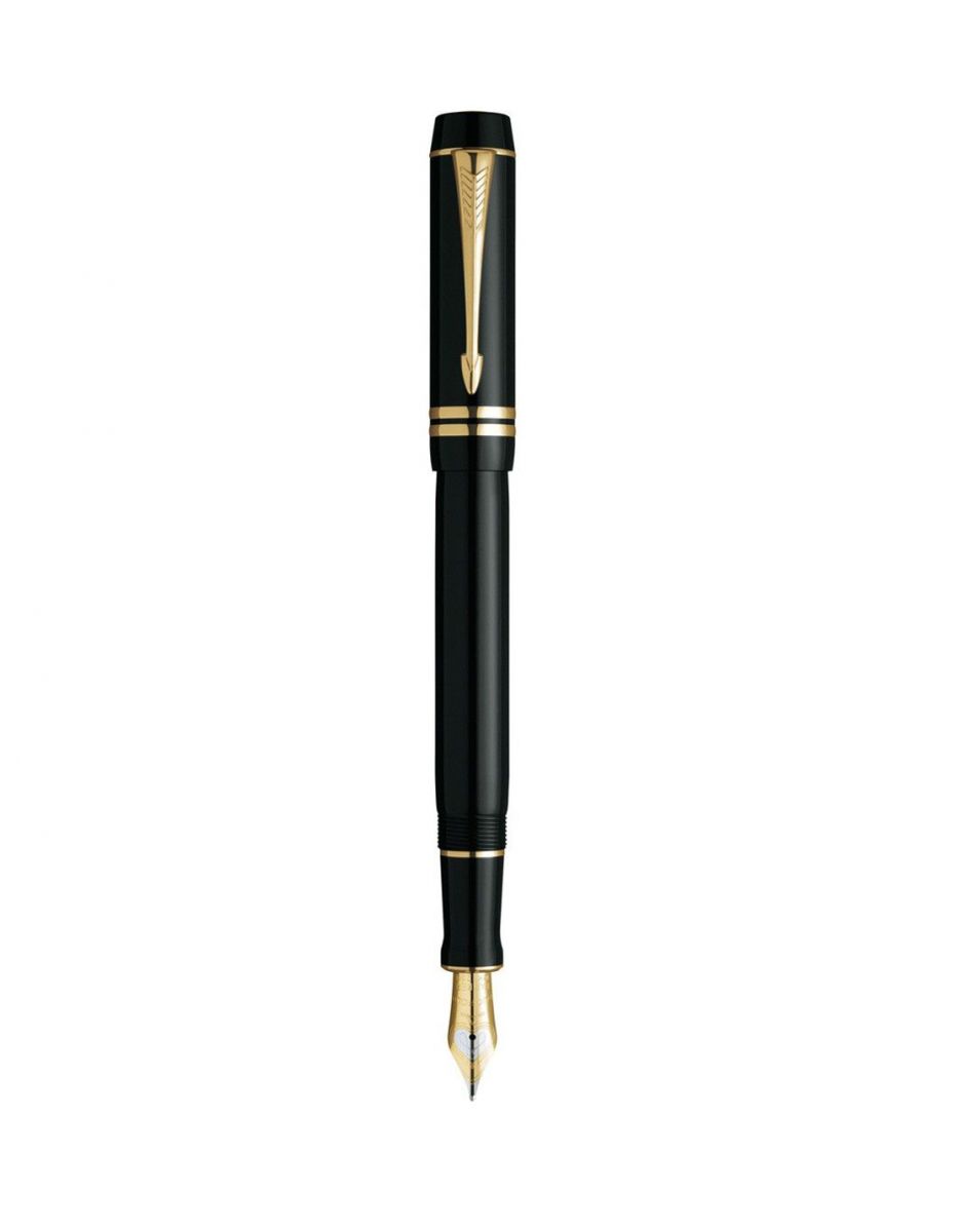 Bút máy Parker Duofold International Black GT FP