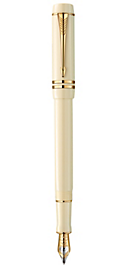 Bút máy Parker Duofold International Ivory GT FP F/M